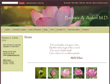 Tablet Screenshot of drbarbara.com